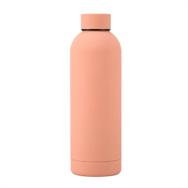 Power Coated Vacuum Insulated Thermos Flask Water Bottle - Power Coated Vacuum Insulated Thermos Flask Water Bottle - Image 12 of 17