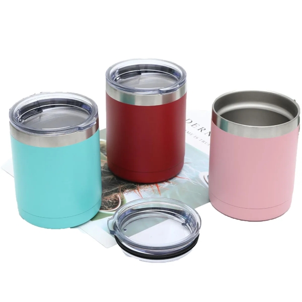 10 Oz Stainless Steel Tumbler Cup - 10 Oz Stainless Steel Tumbler Cup - Image 1 of 1