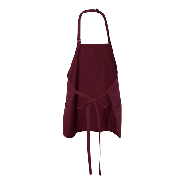 Chef Designs Short Premium Bib Apron - Chef Designs Short Premium Bib Apron - Image 6 of 10