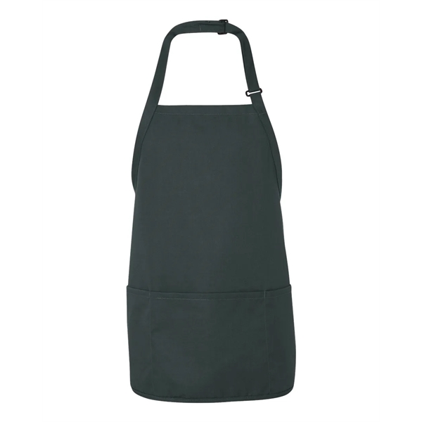 Chef Designs Short Premium Bib Apron - Chef Designs Short Premium Bib Apron - Image 7 of 10