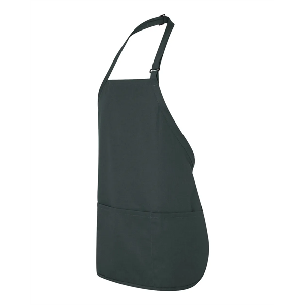 Chef Designs Short Premium Bib Apron - Chef Designs Short Premium Bib Apron - Image 8 of 10