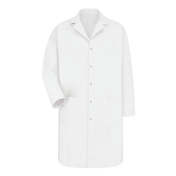 Red Kap Gripper Front Lab Coat - Red Kap Gripper Front Lab Coat - Image 3 of 4