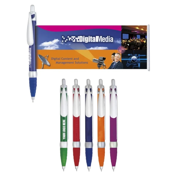 Custom Solid Banner Pen - Custom Solid Banner Pen - Image 0 of 4