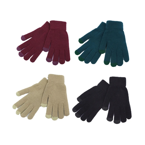 Touch Screen Knit Gloves
