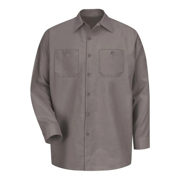 Red Kap Industrial Long Sleeve Work Shirt - Red Kap Industrial Long Sleeve Work Shirt - Image 37 of 54