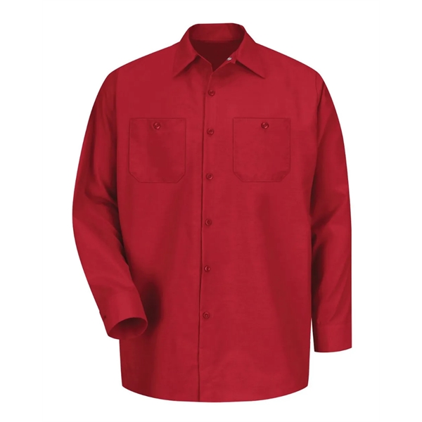 Red Kap Industrial Long Sleeve Work Shirt - Red Kap Industrial Long Sleeve Work Shirt - Image 28 of 54