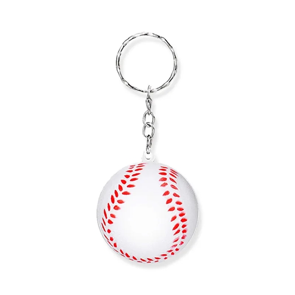 PU Squeeze Toy Antistress Ball Key Chain - PU Squeeze Toy Antistress Ball Key Chain - Image 5 of 10