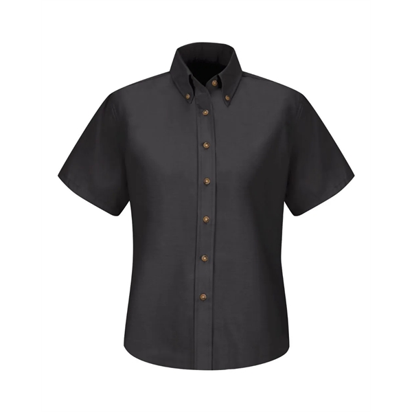 Red Kap Women's Poplin Dress Shirt - Extended Sizes - Red Kap Women's Poplin Dress Shirt - Extended Sizes - Image 1 of 16