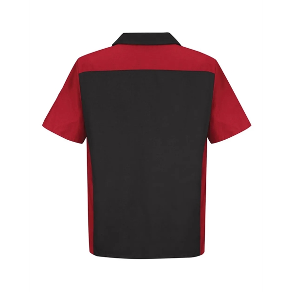 Red Kap Short Sleeve Automotive Crew Shirt - Red Kap Short Sleeve Automotive Crew Shirt - Image 9 of 19