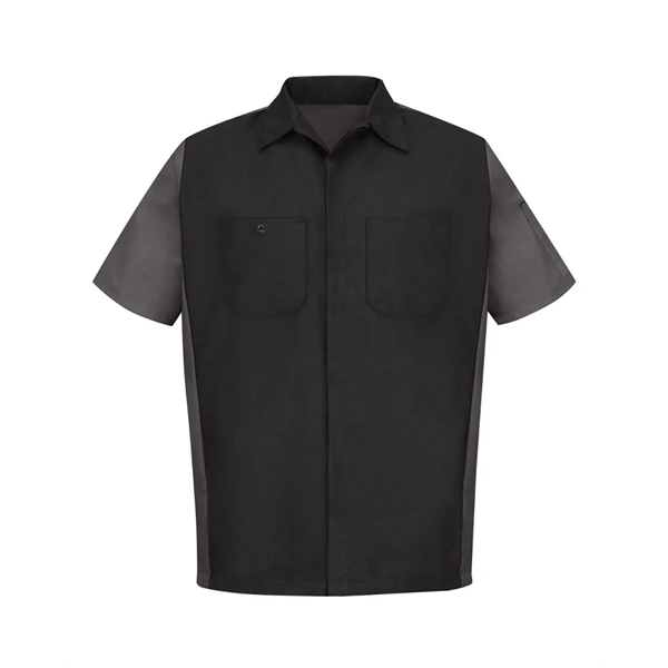 Red Kap Short Sleeve Automotive Crew Shirt - Tall Sizes - Red Kap Short Sleeve Automotive Crew Shirt - Tall Sizes - Image 1 of 14