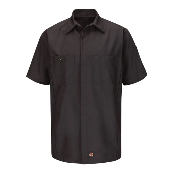 Red Kap Short Sleeve Automotive Crew Shirt - Tall Sizes - Red Kap Short Sleeve Automotive Crew Shirt - Tall Sizes - Image 5 of 14