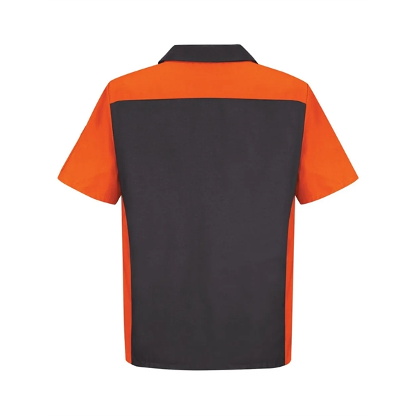 Red Kap Short Sleeve Automotive Crew Shirt - Tall Sizes - Red Kap Short Sleeve Automotive Crew Shirt - Tall Sizes - Image 10 of 14