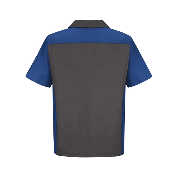 Red Kap Short Sleeve Automotive Crew Shirt - Tall Sizes - Red Kap Short Sleeve Automotive Crew Shirt - Tall Sizes - Image 12 of 14
