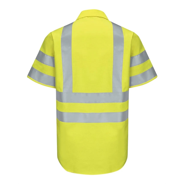 Red Kap Enhanced & Hi-Visibility Work Shirt - Tall Sizes - Red Kap Enhanced & Hi-Visibility Work Shirt - Tall Sizes - Image 7 of 9