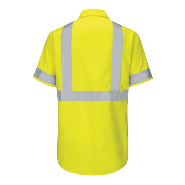 Red Kap Enhanced & Hi-Visibility Work Shirt - Tall Sizes - Red Kap Enhanced & Hi-Visibility Work Shirt - Tall Sizes - Image 9 of 9