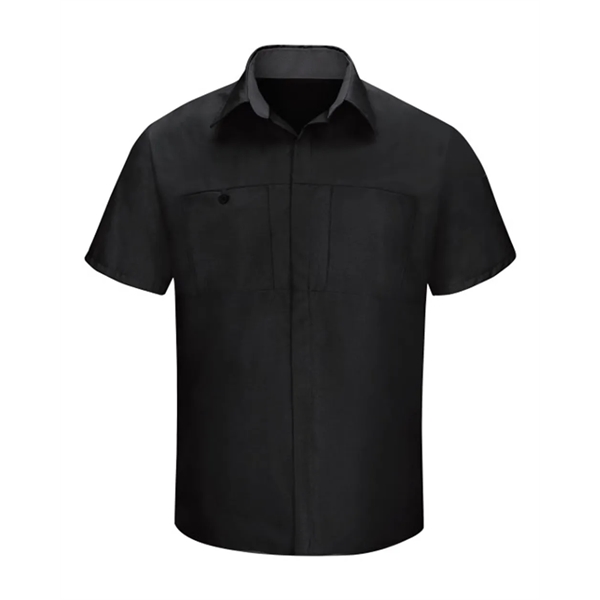 Red Kap Performance Plus Short Sleeve Shirt with Oilblok ... - Red Kap Performance Plus Short Sleeve Shirt with Oilblok ... - Image 3 of 16