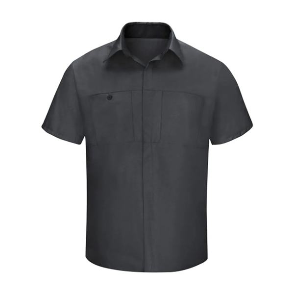 Red Kap Performance Plus Short Sleeve Shirt with Oilblok ... - Red Kap Performance Plus Short Sleeve Shirt with Oilblok ... - Image 7 of 16