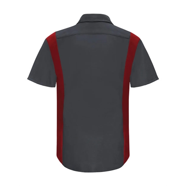 Red Kap Performance Plus Short Sleeve Shirt with Oilblok ... - Red Kap Performance Plus Short Sleeve Shirt with Oilblok ... - Image 10 of 16