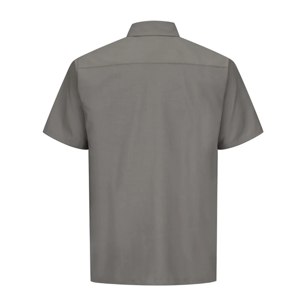 Red Kap Ripstop Short Sleeve Work Shirt - Red Kap Ripstop Short Sleeve Work Shirt - Image 7 of 13