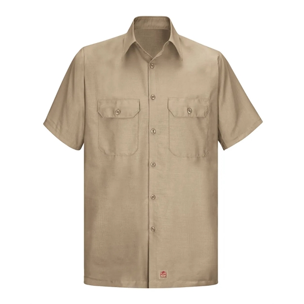 Red Kap Ripstop Short Sleeve Work Shirt - Red Kap Ripstop Short Sleeve Work Shirt - Image 8 of 13