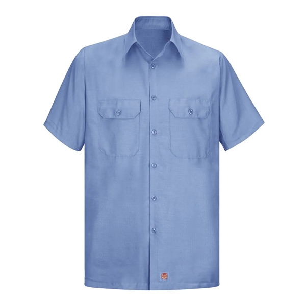 Red Kap Ripstop Short Sleeve Work Shirt - Red Kap Ripstop Short Sleeve Work Shirt - Image 10 of 13