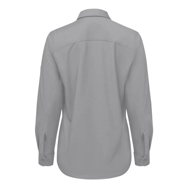 Red Kap Women's Cooling Long Sleeve Work Shirt - Red Kap Women's Cooling Long Sleeve Work Shirt - Image 6 of 6