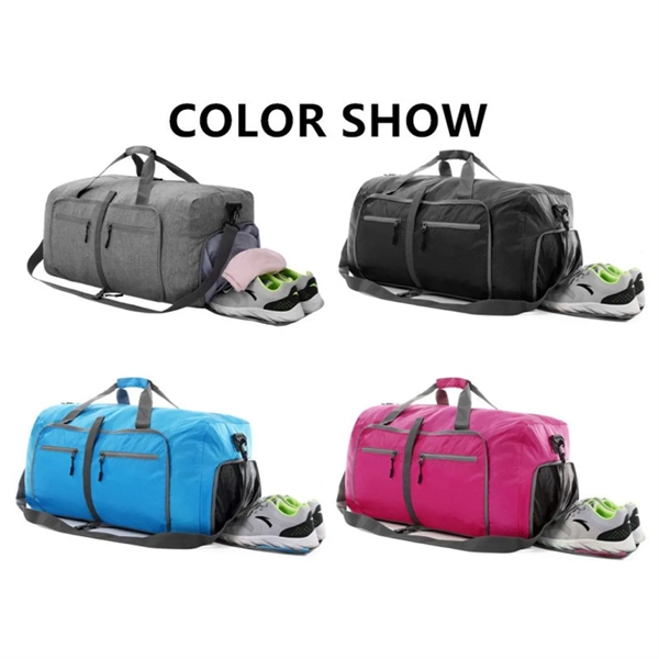 Foldable Travel Duffle Bag - Foldable Travel Duffle Bag - Image 9 of 9