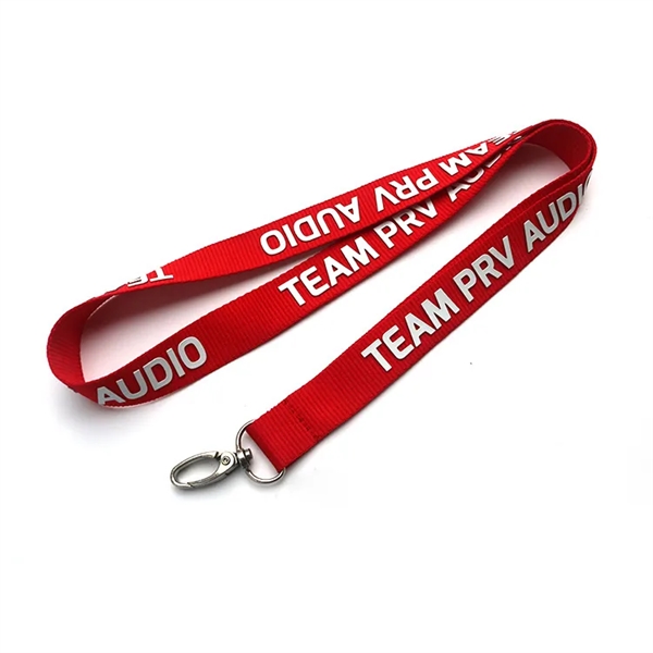 Custom Polyester Lanyards with Printing Logo - Custom Polyester Lanyards with Printing Logo - Image 2 of 9