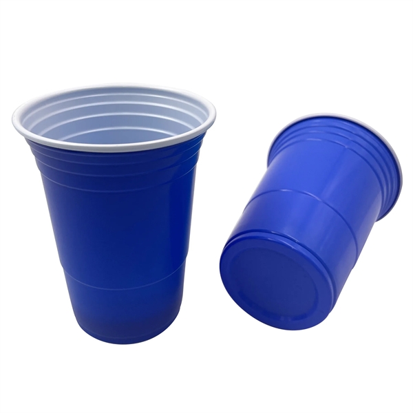 16 Oz Disposable Plastic Stadium Party Cup - 16 Oz Disposable Plastic Stadium Party Cup - Image 2 of 2