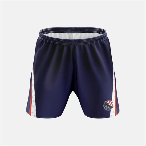 Custom Sublimated Elite 2-Ply Reversible Lacrosse Shorts - Custom Sublimated Elite 2-Ply Reversible Lacrosse Shorts - Image 2 of 3