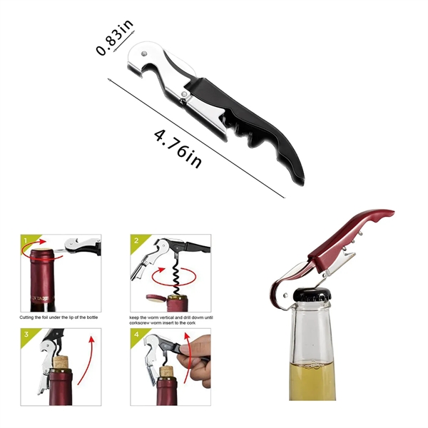 Multifunctional Seahorse Knife Folding Wine Bottle Opener - Multifunctional Seahorse Knife Folding Wine Bottle Opener - Image 1 of 1