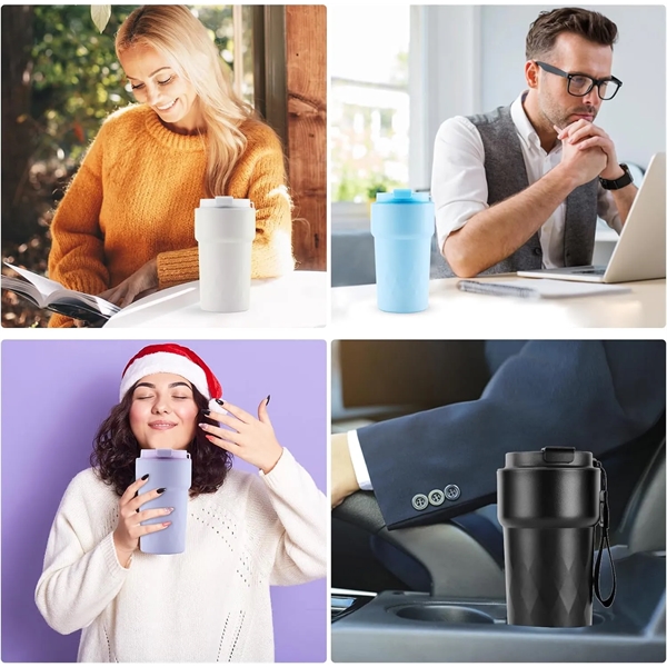 Travel Coffee Mug Spill Proof 16oz With Seal Lid - Travel Coffee Mug Spill Proof 16oz With Seal Lid - Image 4 of 4