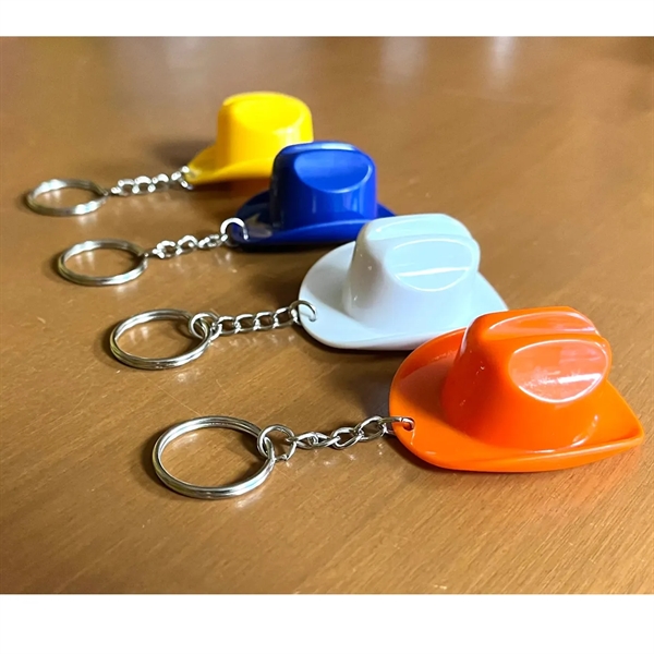 Cowboy Hat Bottle Opener Keychain - Cowboy Hat Bottle Opener Keychain - Image 0 of 1
