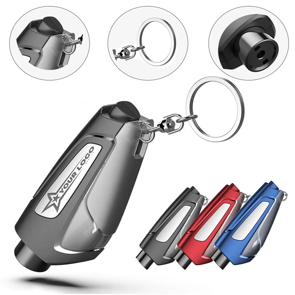 Upgrade Mini Durable Car Broken Window Hammer Key-Chain - Upgrade Mini Durable Car Broken Window Hammer Key-Chain - Image 0 of 6