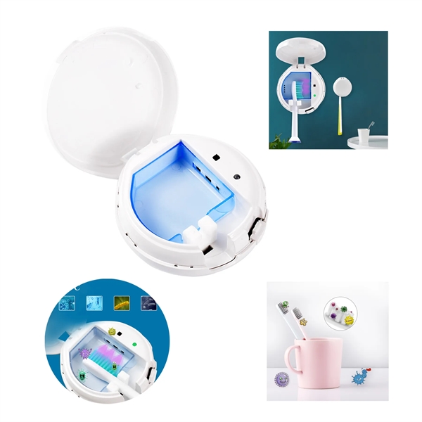 Portable UVC Toothbrush Sterilization Travel Case - Portable UVC Toothbrush Sterilization Travel Case - Image 0 of 1