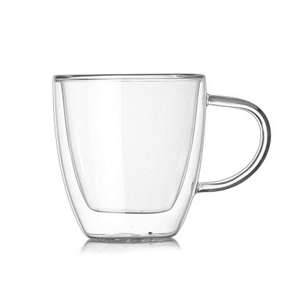 Double Wall Insulated Espresso Cups Clear Coffee Mugs - Double Wall Insulated Espresso Cups Clear Coffee Mugs - Image 1 of 1