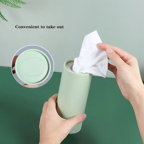Custom Full Color Imprint Car Tissue Tube With Napkin - Custom Full Color Imprint Car Tissue Tube With Napkin - Image 2 of 5