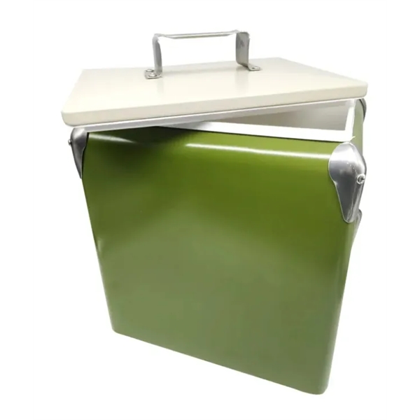 Large Capacity Outdoor Retro  Picnic Insulated Cooler - Large Capacity Outdoor Retro  Picnic Insulated Cooler - Image 3 of 5