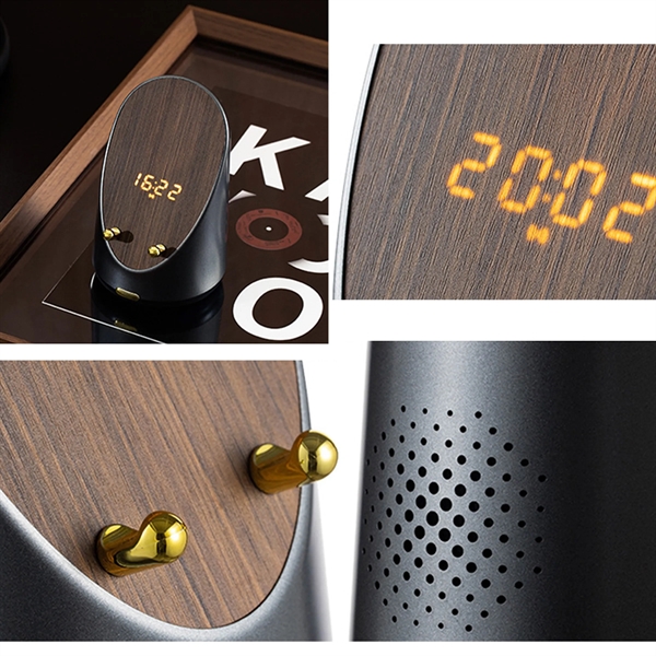 Wireless Charger Speakers Clock - Wireless Charger Speakers Clock - Image 4 of 4