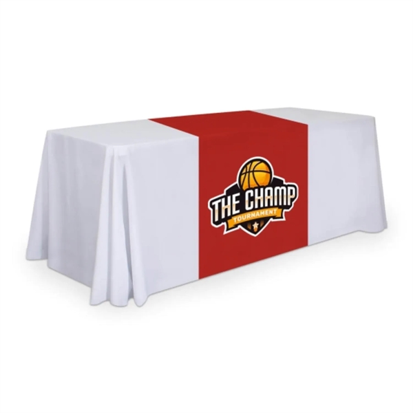 24" Wide Fully Sublimated Satin Table Runners - 24" Wide Fully Sublimated Satin Table Runners - Image 2 of 4