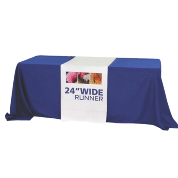 24" Wide Fully Sublimated Satin Table Runners - 24" Wide Fully Sublimated Satin Table Runners - Image 4 of 4