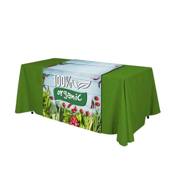 32" Wide Fully Sublimated Satin Table Runners - 32" Wide Fully Sublimated Satin Table Runners - Image 4 of 4