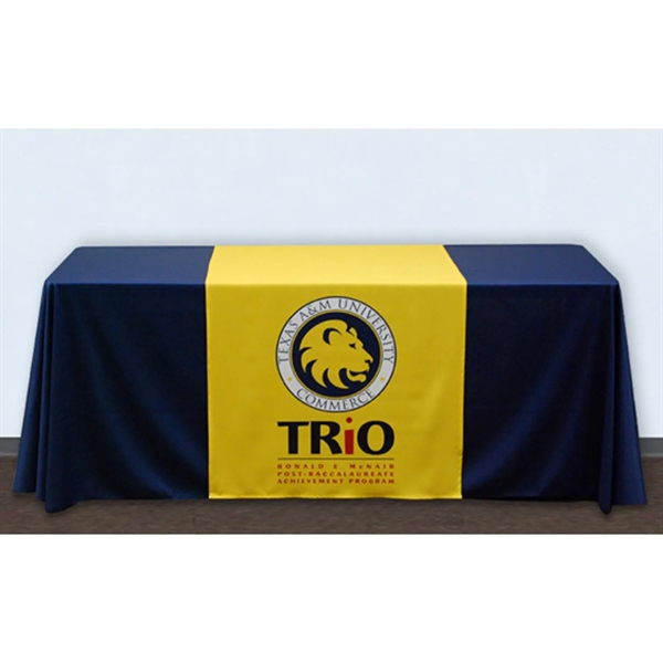 36" Wide Fully Sublimated Satin Table Runners - 36" Wide Fully Sublimated Satin Table Runners - Image 1 of 4