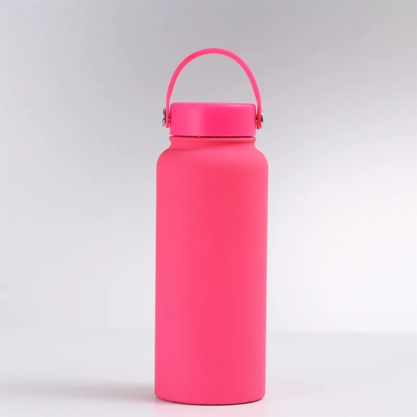 32 Oz Wide Mouth Bottle With Flex Cap - 32 Oz Wide Mouth Bottle With Flex Cap - Image 6 of 14