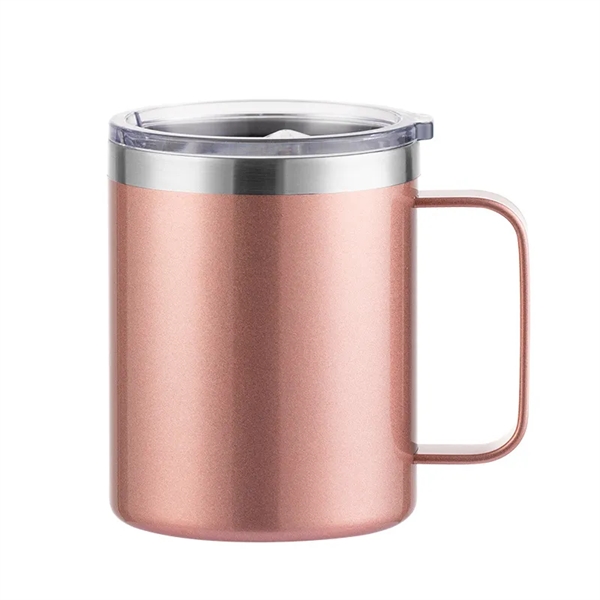 12 Oz. Vacuum Insulated Coffee Mug w/Handle - 12 Oz. Vacuum Insulated Coffee Mug w/Handle - Image 3 of 5