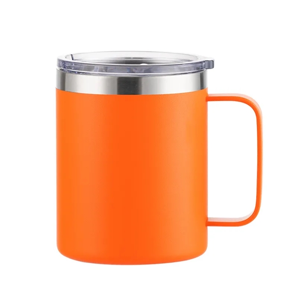 12 Oz. Vacuum Insulated Coffee Mug w/Handle - 12 Oz. Vacuum Insulated Coffee Mug w/Handle - Image 4 of 5