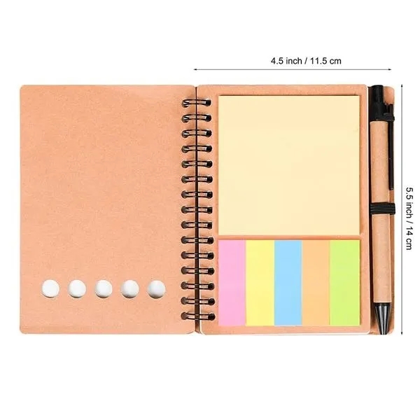 Sticky Notebook with Pen Holder - Sticky Notebook with Pen Holder - Image 1 of 2