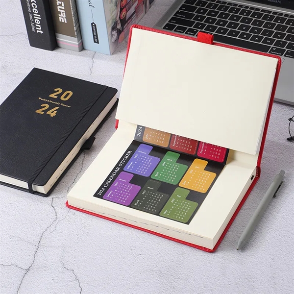 Daily Planner With Notes Pages & Pen Holder - Daily Planner With Notes Pages & Pen Holder - Image 2 of 2