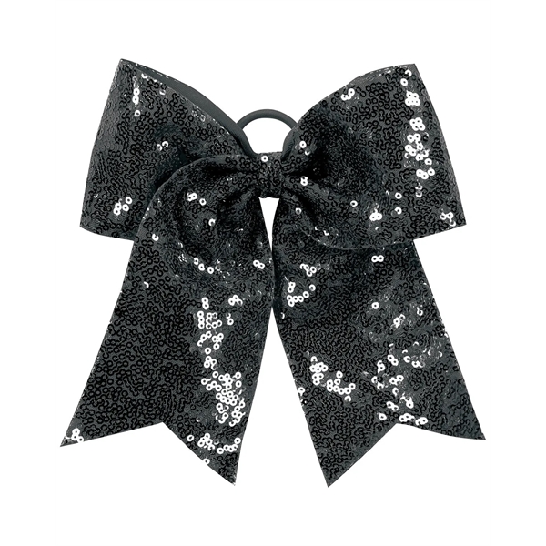 Augusta Sportswear Sequin Cheer Glitter Bow - Augusta Sportswear Sequin Cheer Glitter Bow - Image 2 of 5