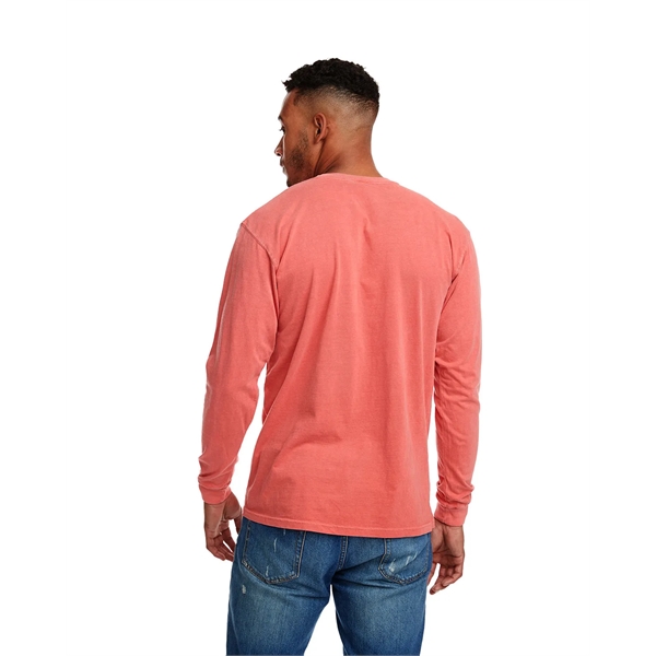 Next Level Apparel Adult Inspired Dye Long-Sleeve Crew wi... - Next Level Apparel Adult Inspired Dye Long-Sleeve Crew wi... - Image 9 of 23